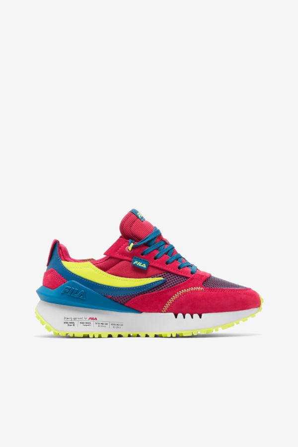 Fila Diva ורוד/mykonos כחול/צהוב לנשים Renno N-generation