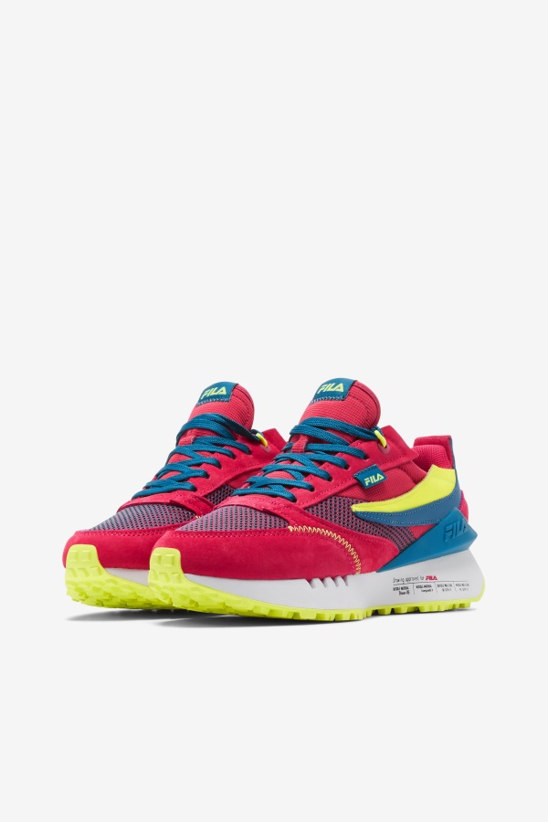 Fila Diva ורוד/mykonos כחול/צהוב לנשים Renno N-generation