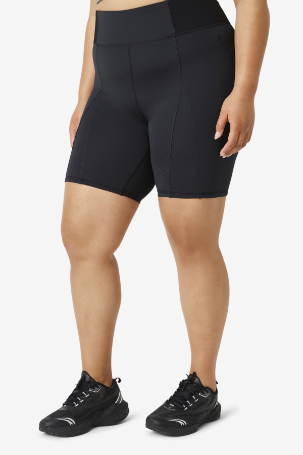 Forza 8\" Texture Bike Short Black Fila