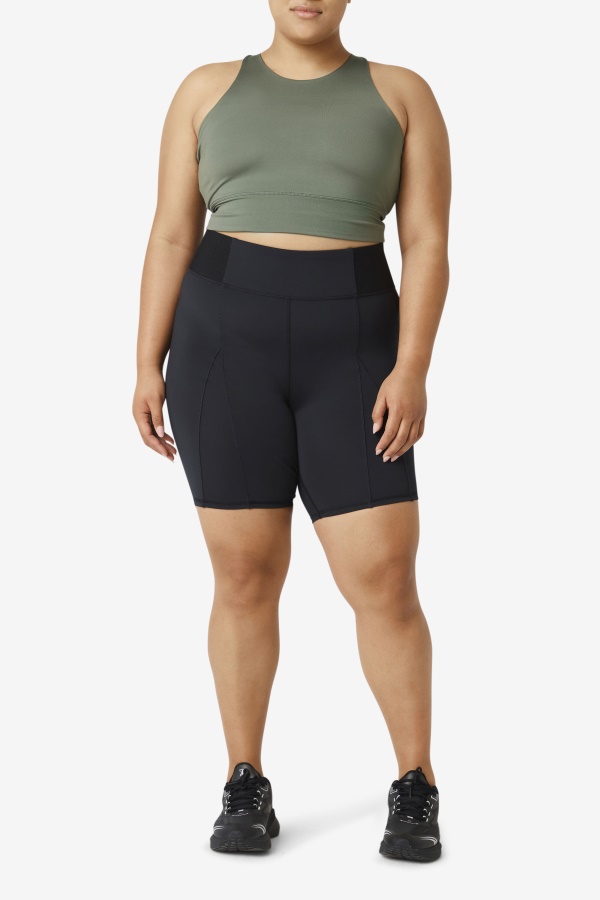Forza 8\" Texture Bike Short Black Fila