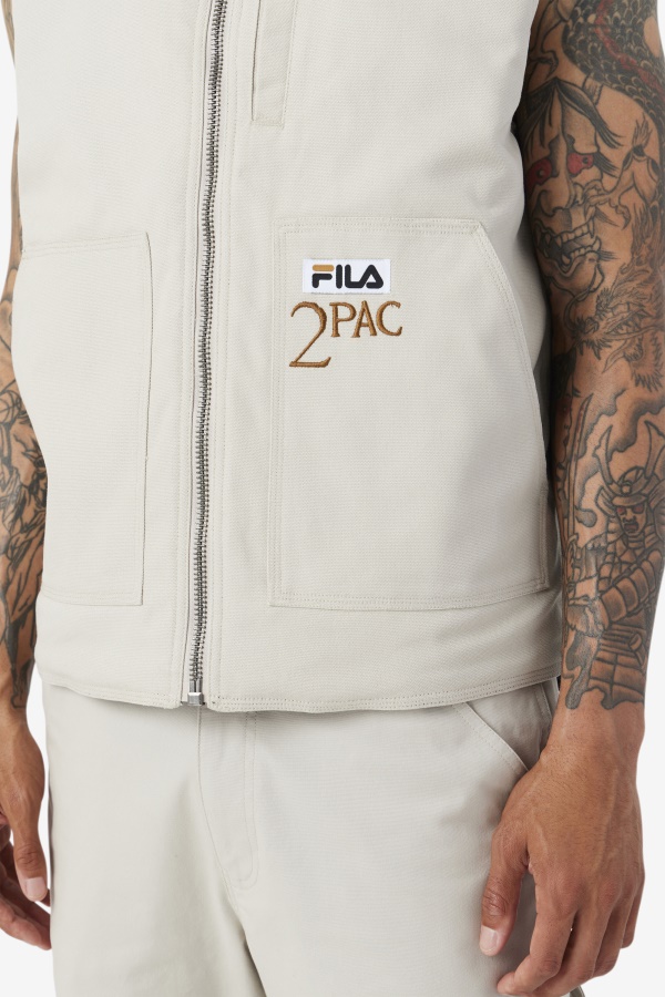 אפוד יונה/שחור Fila 2pac