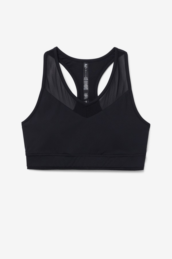 חזיית חזיית פילה Uplift Racerback שחורה