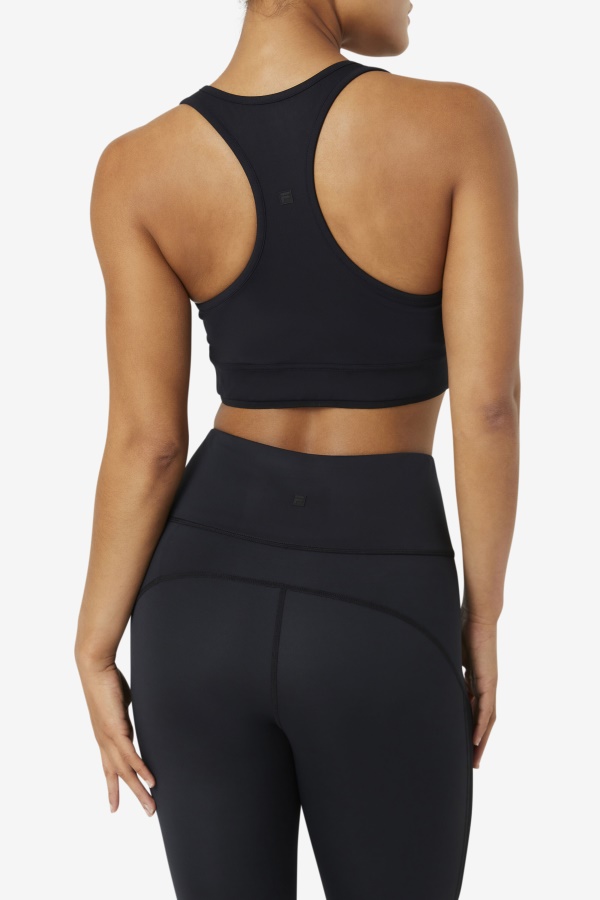 חזיית חזיית פילה Uplift Racerback שחורה