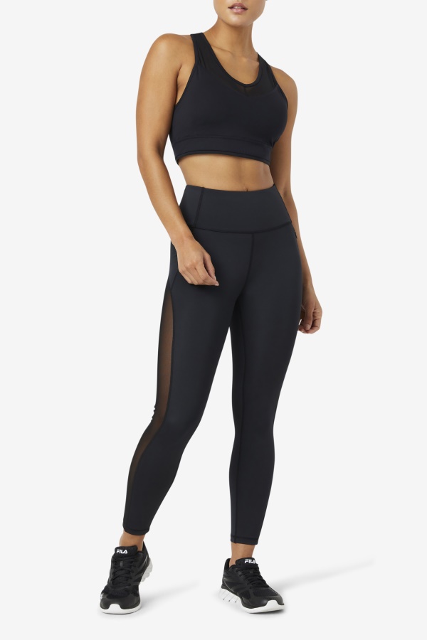 חזיית חזיית פילה Uplift Racerback שחורה