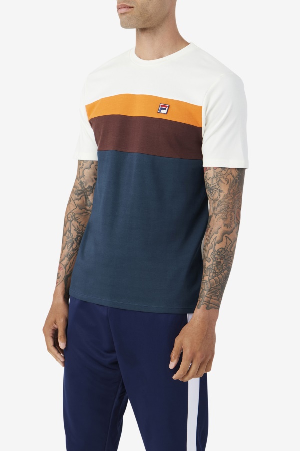 Fila Leary Crew צהבהב/אבן חומה/כתום