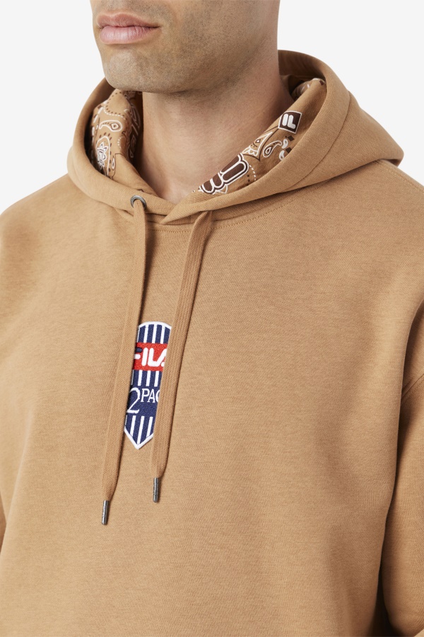 קפוצ\'ון 2pac Patch Fila טבק חום