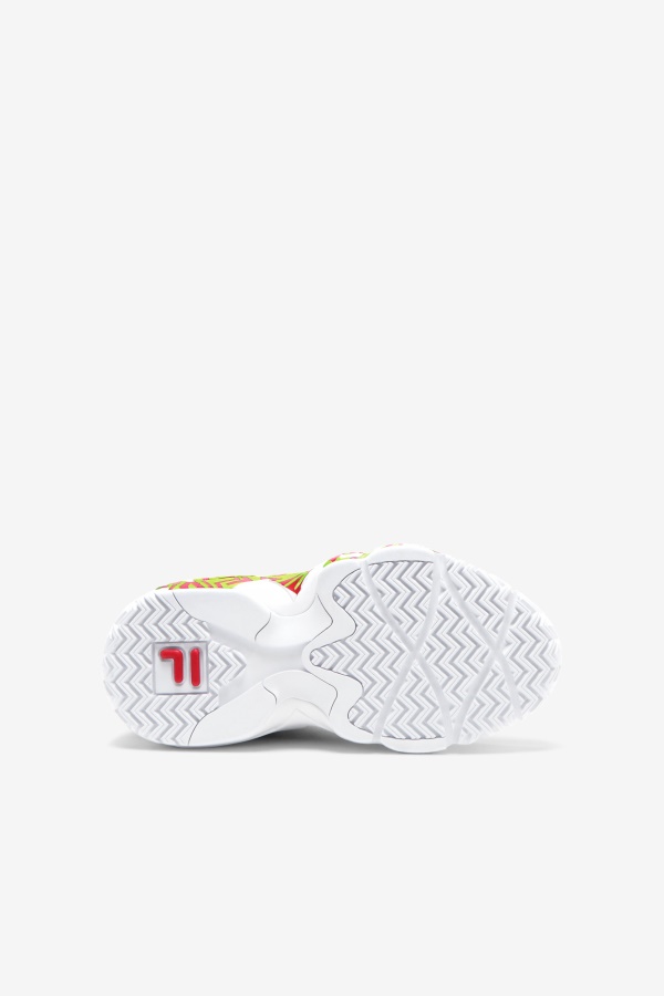 Fila Big Kids\'s Mb טיול לילה אדום/ליים פאנץ\'/שחור