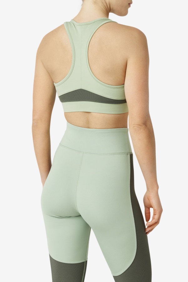 Fila Uplift Racerback חזיית ספורט בזיליקום/טימין