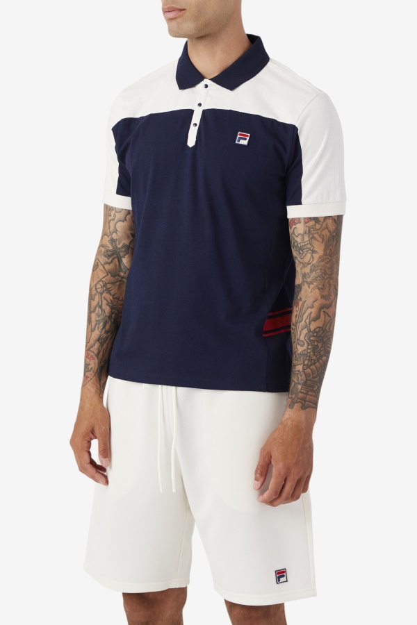 Fila Mivvi Polo Navy/gardenia/adoum