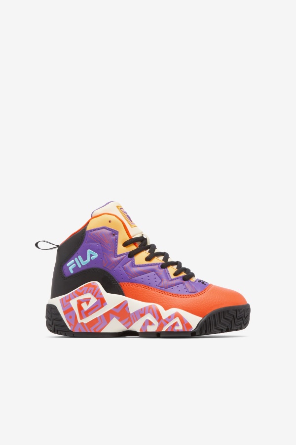 Fila Little Kids's Mb כתום/סגול/אדום כתום