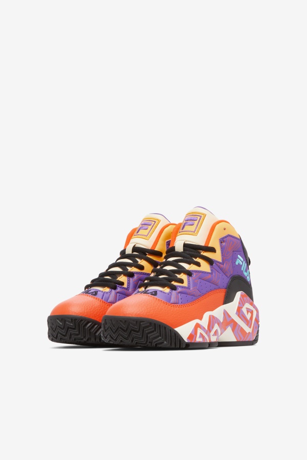 Fila Little Kids\'s Mb כתום/סגול/אדום כתום