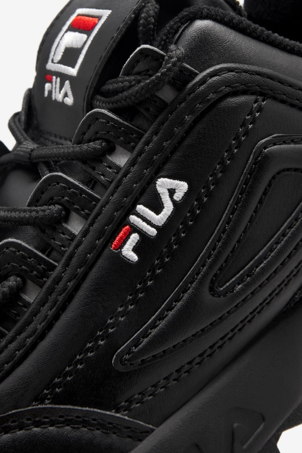 Fila Little Children\'s Disruptor 2 שחור/לבן