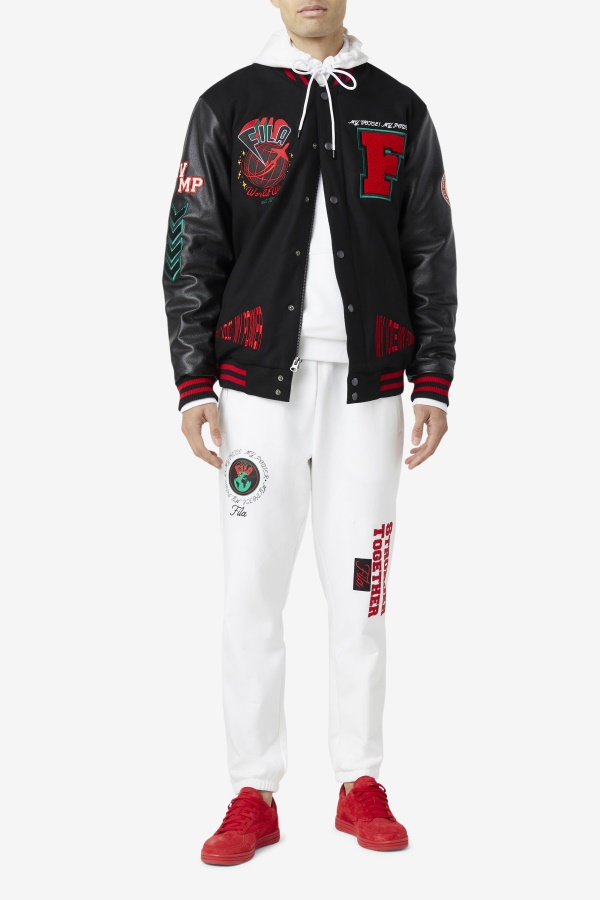Mail Fila Raddix Varsity שחור/אדום/ירוק