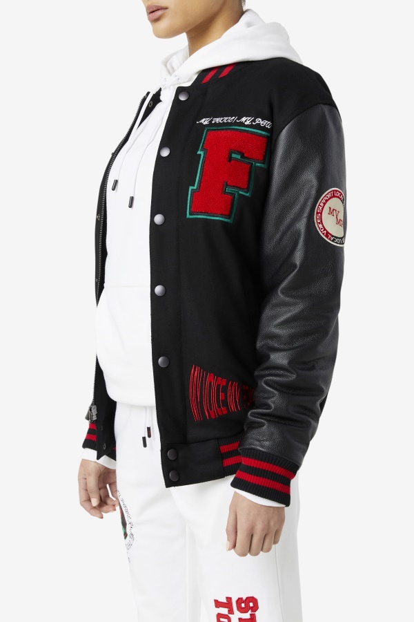 Mail Fila Raddix Varsity שחור/אדום/ירוק
