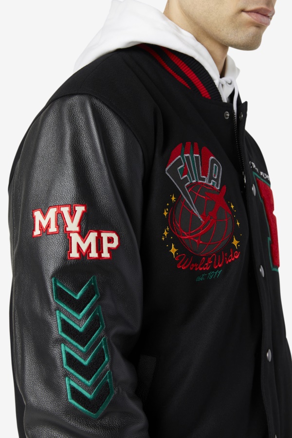 Mail Fila Raddix Varsity שחור/אדום/ירוק