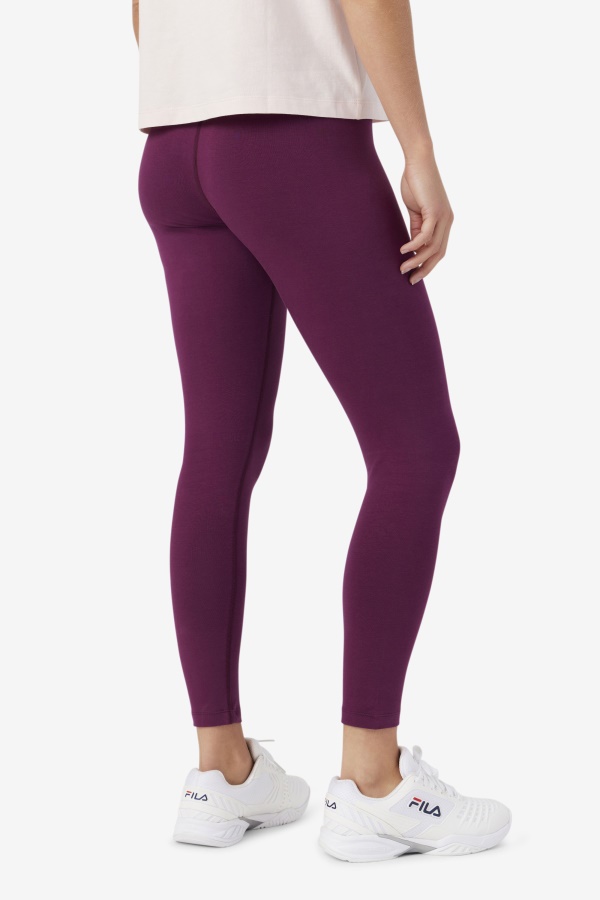 Elora Legging Fila יין ענבים/פוטפורי/רוז\'