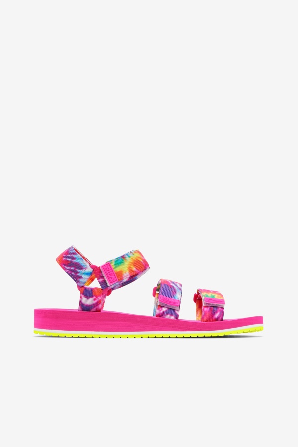 Fila Mutli/white/pink Glo נשים DRIFTER Ts Tie Dye