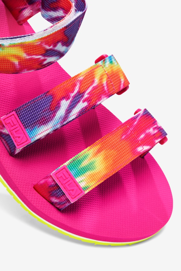 Fila Mutli/white/pink Glo נשים DRIFTER Ts Tie Dye