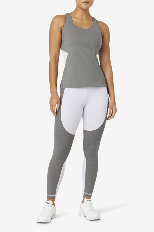 Fila Uplift Open Racerback גופיית גרגויל/לבנדר כחול