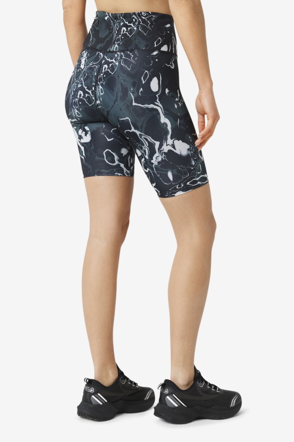 Forza 8\" Bike Short Black Marble Fila