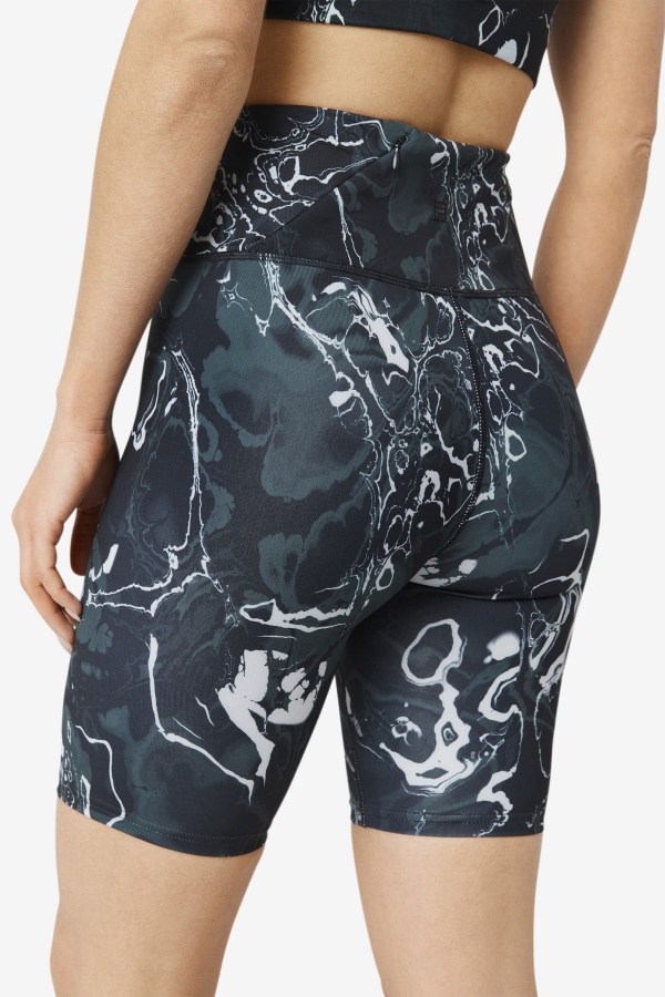 Forza 8\" Bike Short Black Marble Fila