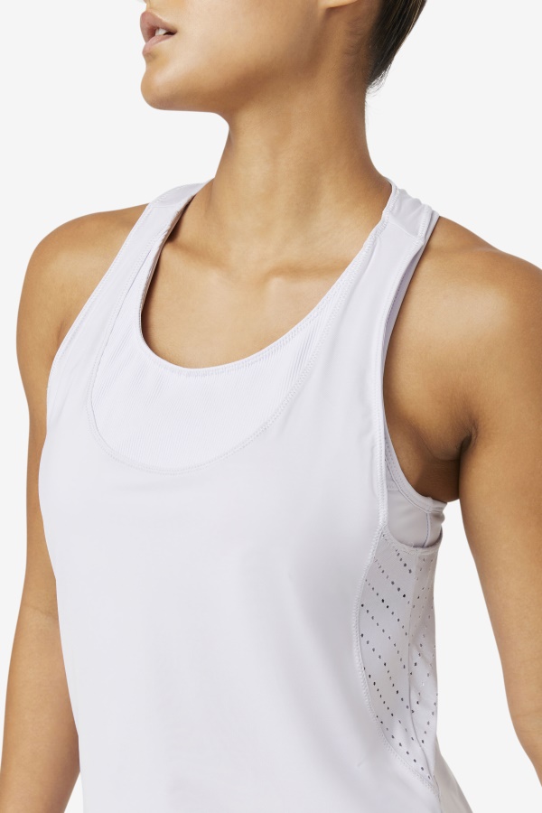 גופיית Racerback במרקם Fila Uplift Lavendrblue