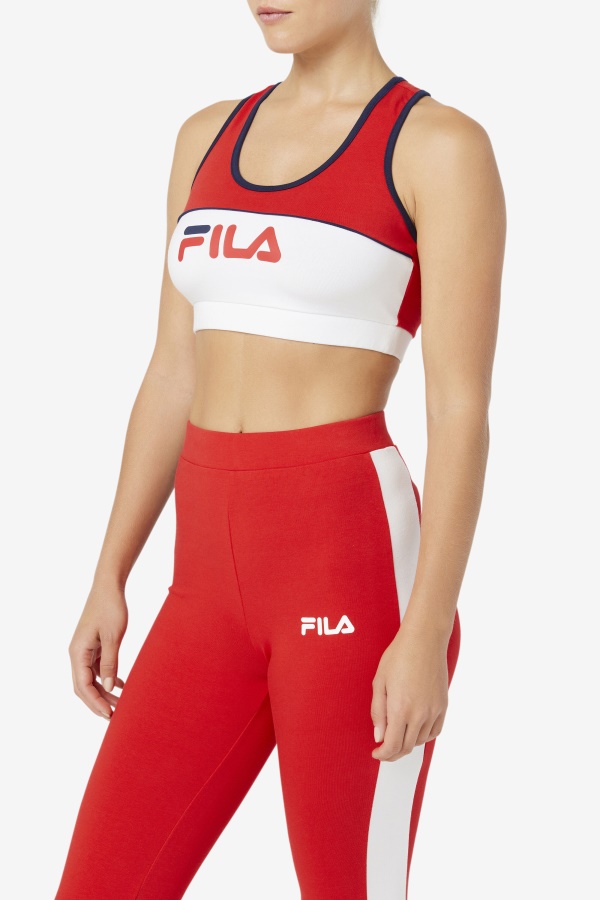 חלק עליון חזיית Fila Kairi אדום