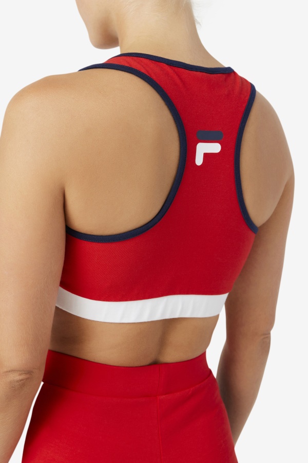 חלק עליון חזיית Fila Kairi אדום