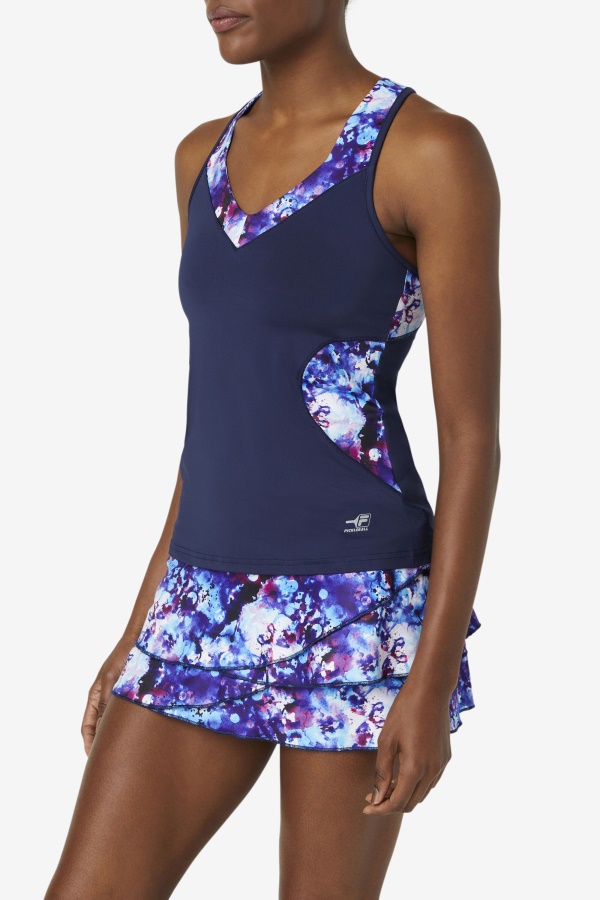 טנק Pickleball Fila Navy/navy