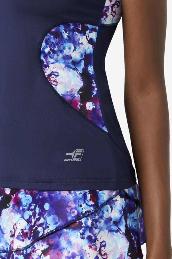טנק Pickleball Fila Navy/navy