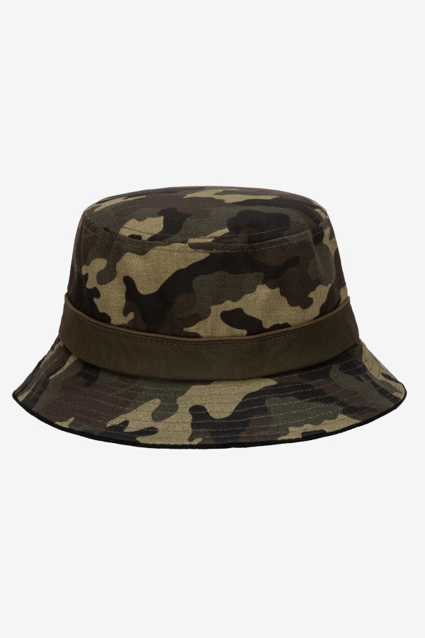 כובע דלי Camo Camo ירוק צבאי פילה