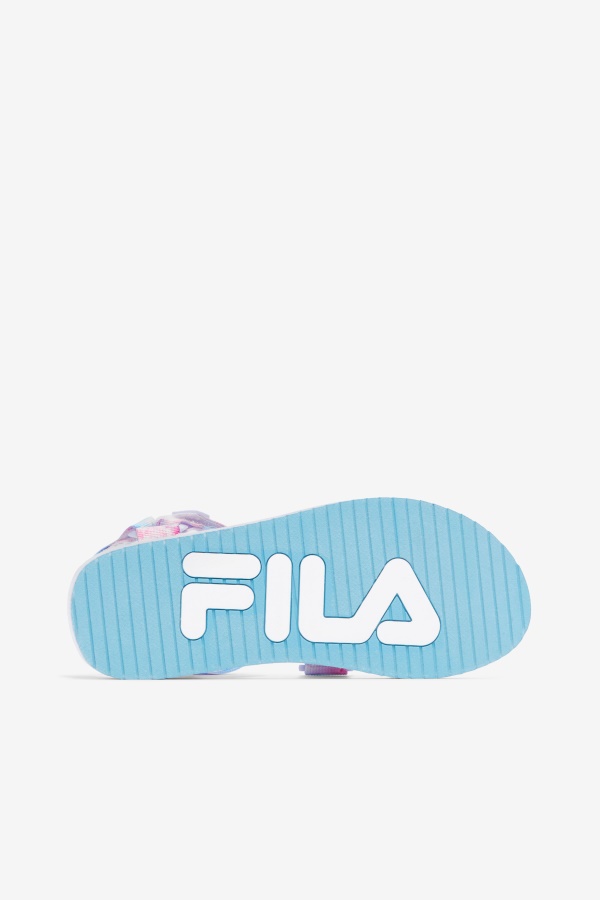 חולצה לנשים Tie Dye Fila Multi/לבן/סגול אברש