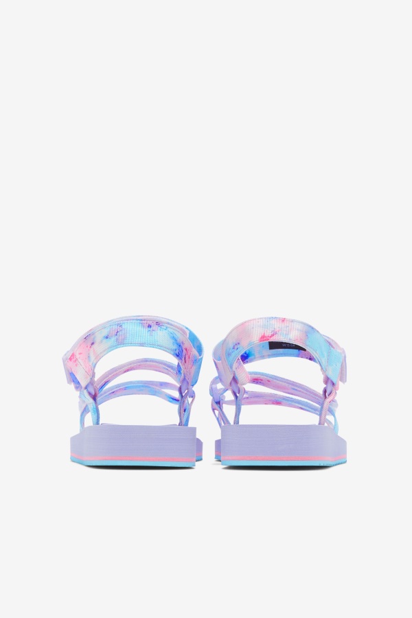 חולצה לנשים Tie Dye Fila Multi/לבן/סגול אברש