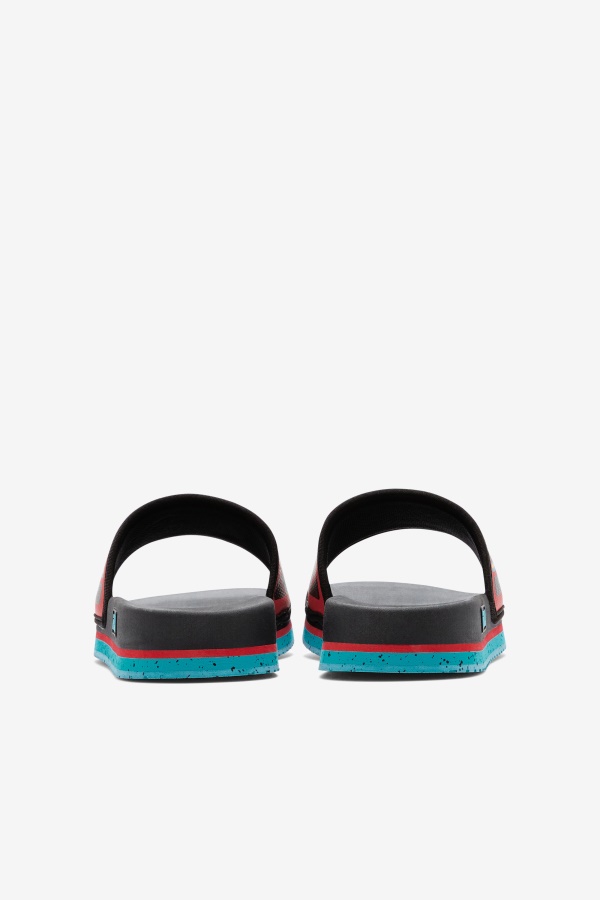 מגלשת ירחי Fila Black/capri Breeze/אדום לגברים