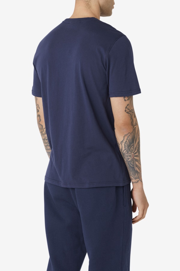 טי Skylar Navy Row