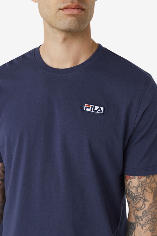 טי Skylar Navy Row