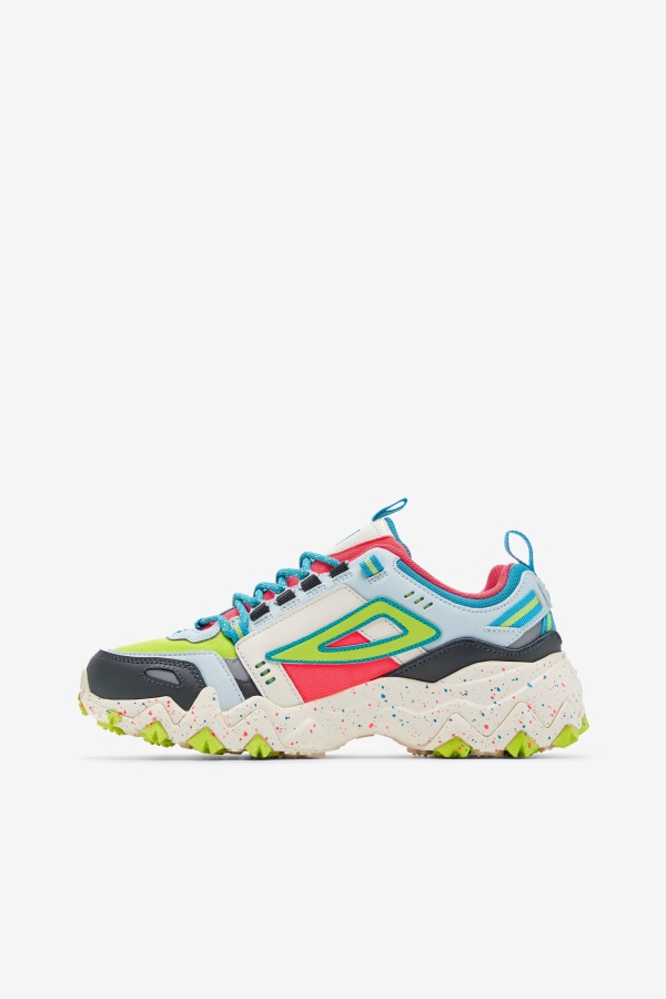 Oakmont Tr Fila Diva לנשים ורוד/כסף/ליים פונץ\'