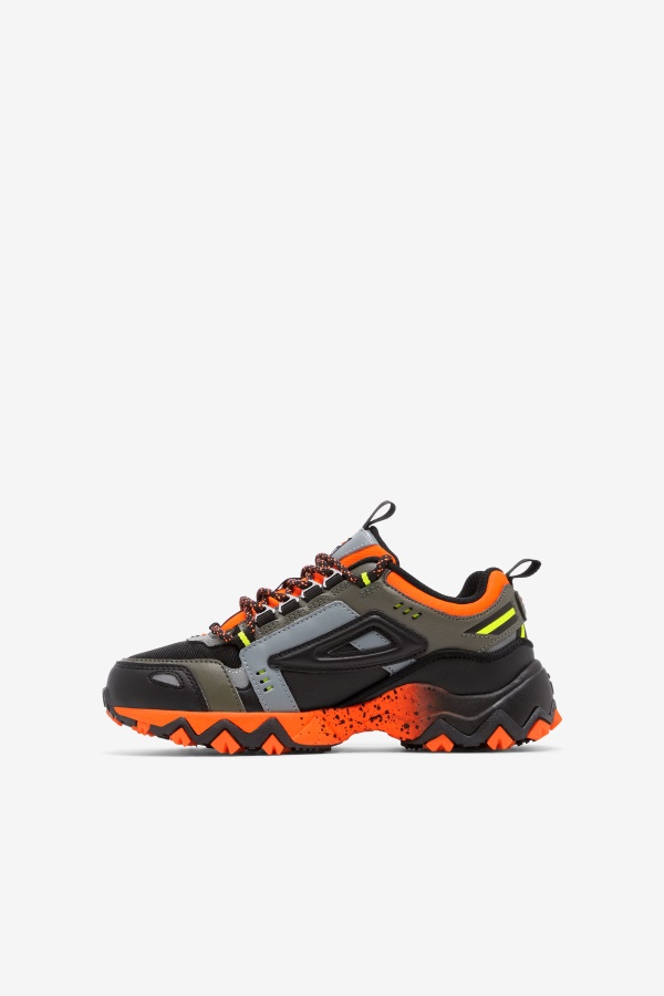 כתום/אספת/שחור Fila Big Kids Oakmont Tr