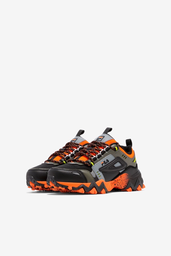 כתום/אספת/שחור Fila Big Kids Oakmont Tr