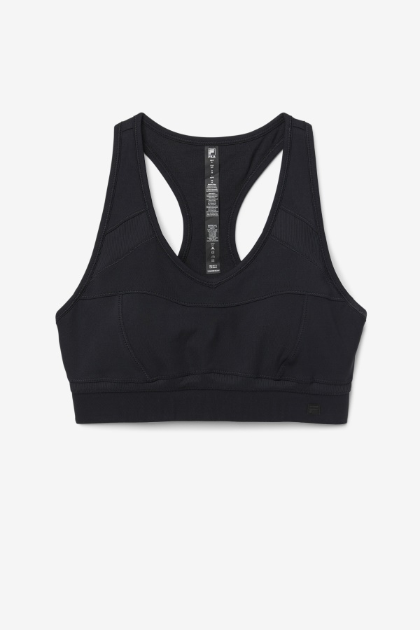חזיית ספורט מסוג Fila Black Uplift Racerback