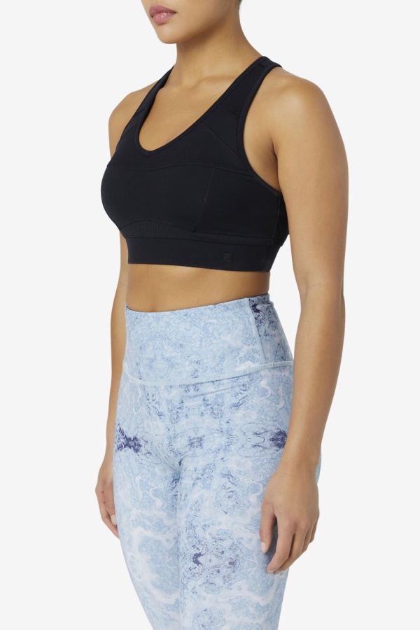 חזיית ספורט מסוג Fila Black Uplift Racerback