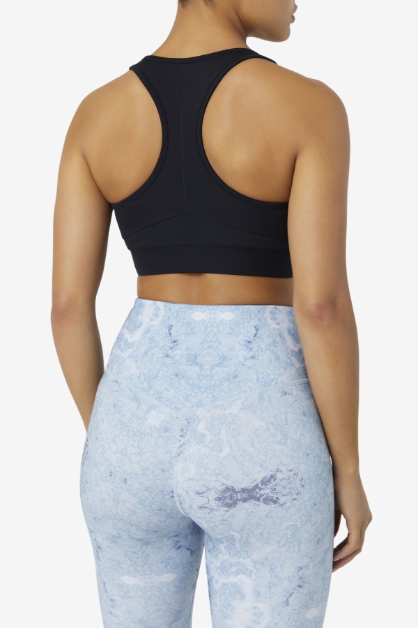 חזיית ספורט מסוג Fila Black Uplift Racerback