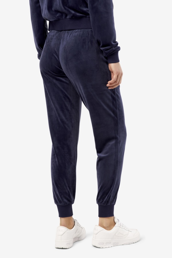 נייבי Zura Velour Jogger Queue
