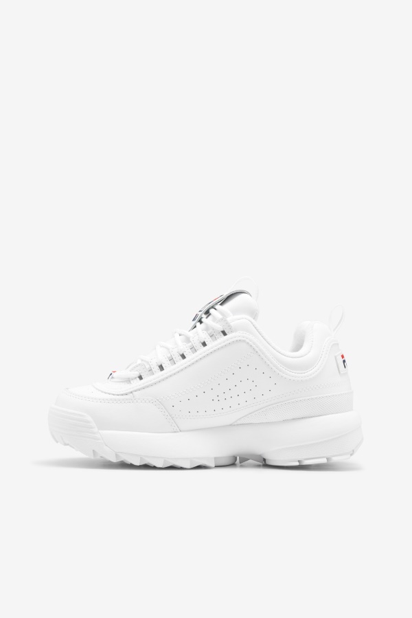 Fila Men\'s Disruptor 2 לבן/כהה/אדום