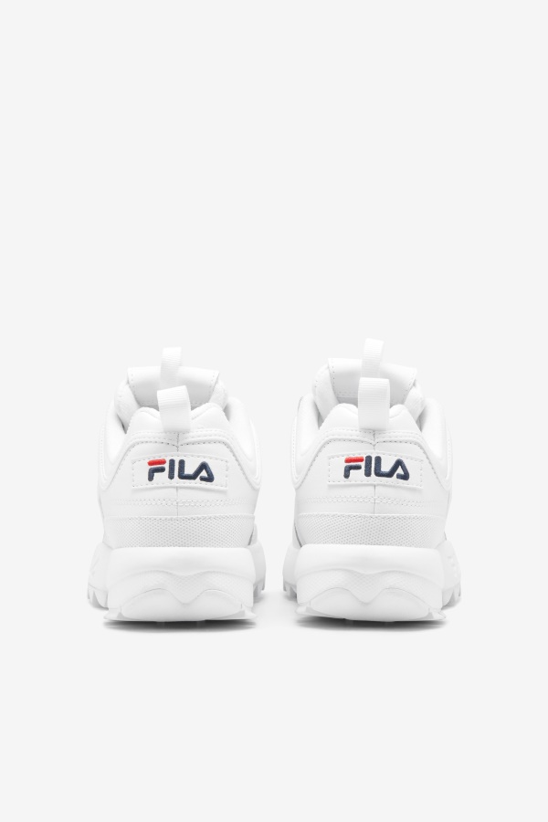 Fila Men\'s Disruptor 2 לבן/כהה/אדום