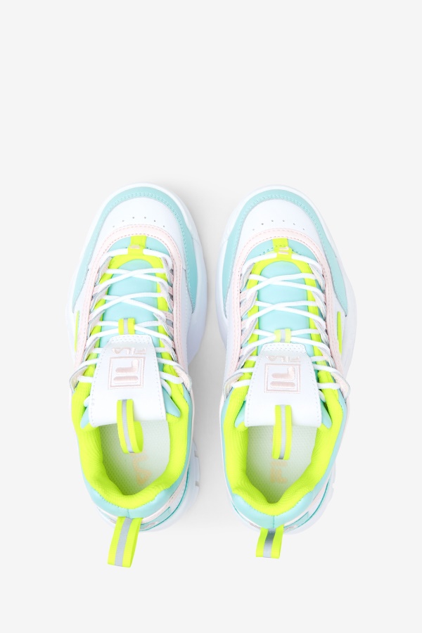 Fila Little Children\'s Disruptor 2 פרימיום לבן/צהוב/כחול