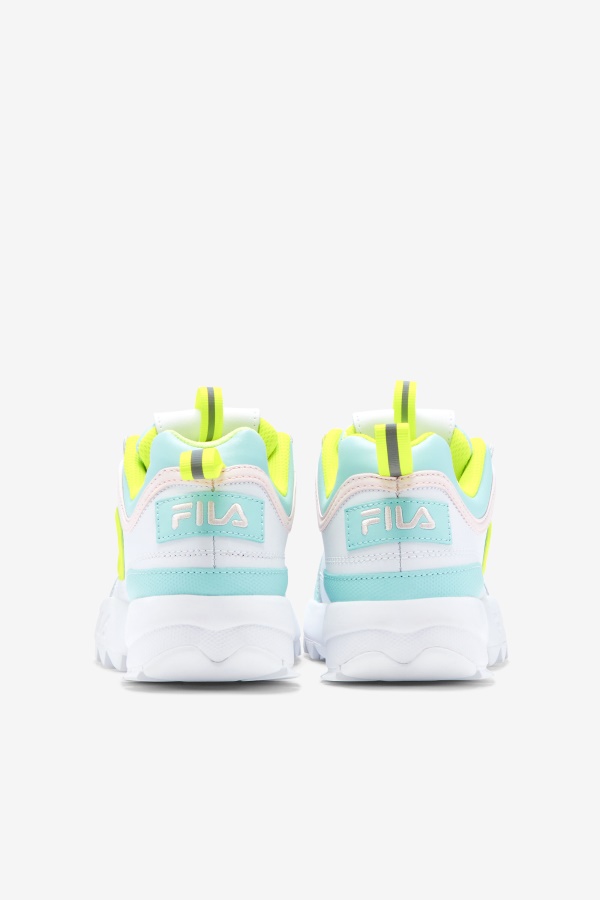 Fila Little Children\'s Disruptor 2 פרימיום לבן/צהוב/כחול