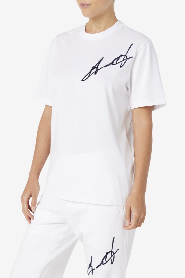 White Grant Hill Cormac Tee Fila
