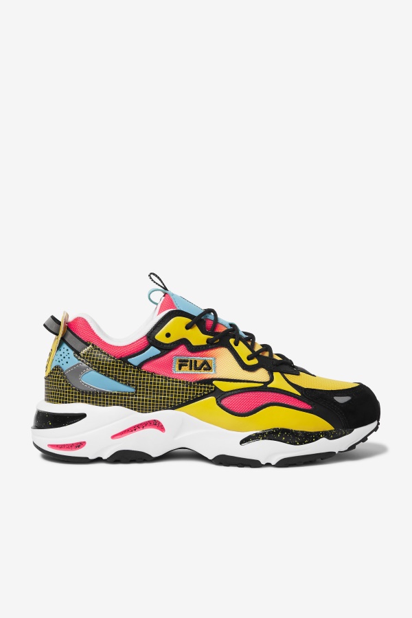 Ray Tracer Apex Fila לגברים שחור/ורוד עמוק/לבן