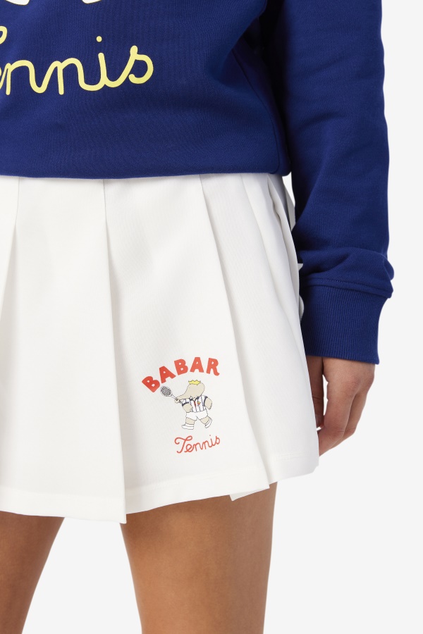 Fila X Rb Babar Lovell חצאית פילה לבנה